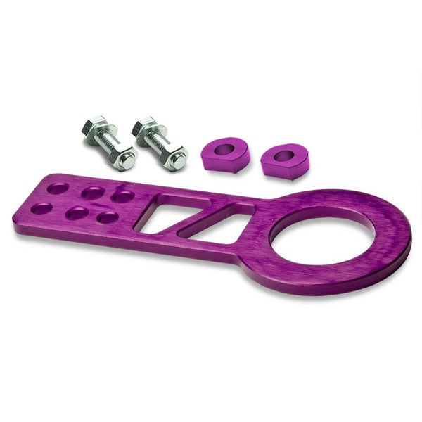 2.25" Front Purple Billet Style Aluminum Racing Tow Hook Kit For USDM/JDM Model-Exterior-BuildFastCar