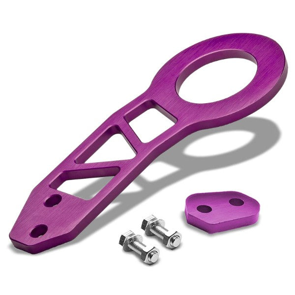 2.25" Rear Purple Billet Style Aluminum Racing Tow Hook Kit For USDM/JDM Model-Exterior-BuildFastCar