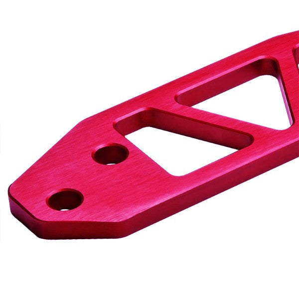 2.25" Rear Red Billet Style Aluminum Racing Tow Hook Kit For USDM/JDM Model-Exterior-BuildFastCar
