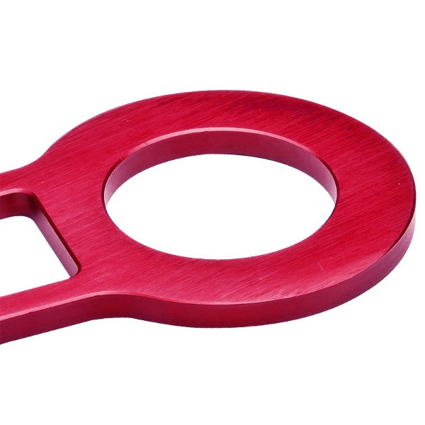 2.25" Rear Red Billet Style Aluminum Racing Tow Hook Kit For USDM/JDM Model-Exterior-BuildFastCar