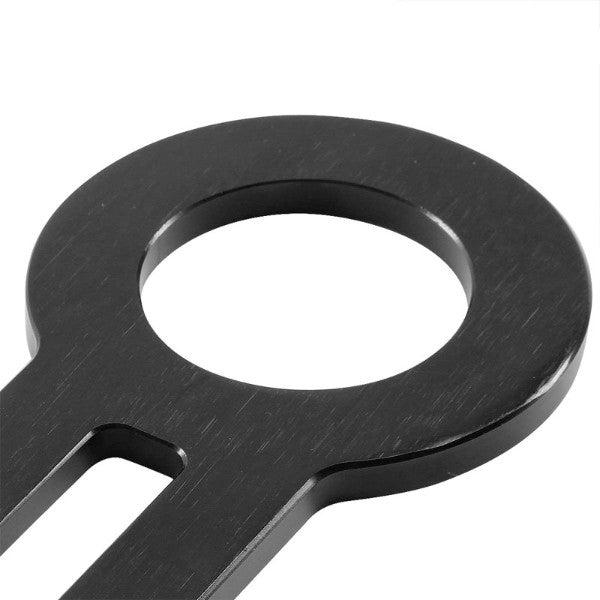 2.45" Front/Rear Black/Gold Billet Aluminum Racing Tow Hook For USDM/JDM Model-Exterior-BuildFastCar