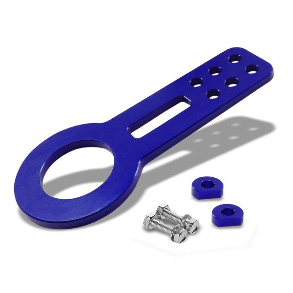 2.45" Front Blue Billet Style Aluminum Racing Tow Hook Kit For USDM/JDM Model-Exterior-BuildFastCar