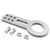 2.45" Front/Rear Silver Billet Style Aluminum Racing Tow Hook For USDM/JDM Model-Exterior-BuildFastCar