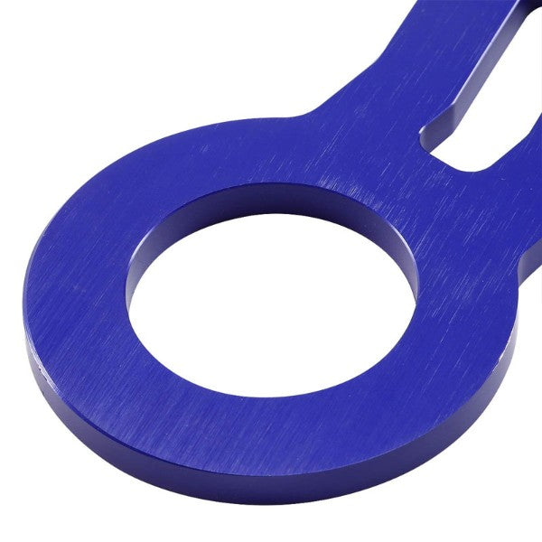 2.45" Front/Rear Black/Blue Billet Aluminum Racing Tow Hook For USDM/JDM Model-Exterior-BuildFastCar