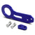 2.45" Front/Rear Black/Blue Billet Aluminum Racing Tow Hook For USDM/JDM Model-Exterior-BuildFastCar