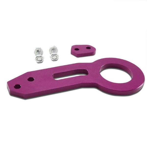 2.45" Rear Purple Billet Style Aluminum Racing Tow Hook Kit For USDM/JDM Model-Exterior-BuildFastCar
