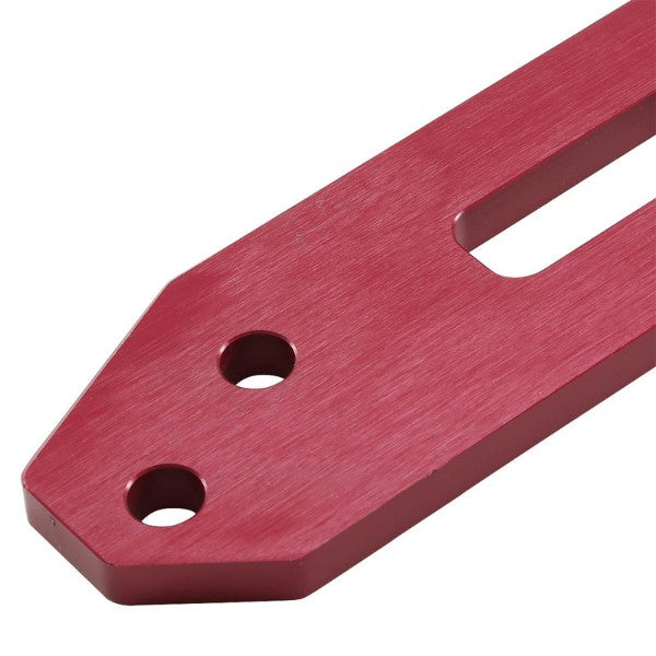 2.45" Rear Red Billet Style Aluminum Racing Tow Hook Kit For USDM/JDM Model-Exterior-BuildFastCar