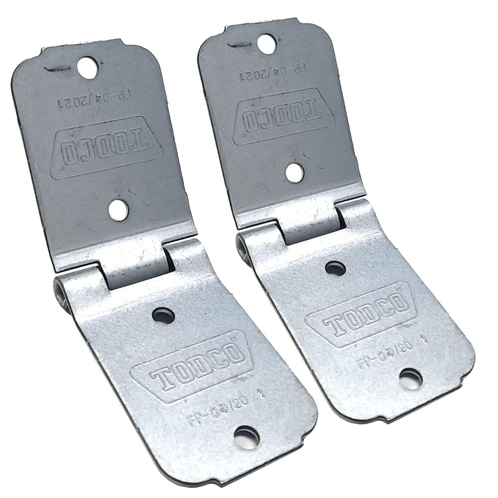2X Todco 61196 Center Hinge Door Panel Repair BFC-TTP-HI-TOD61196-X2