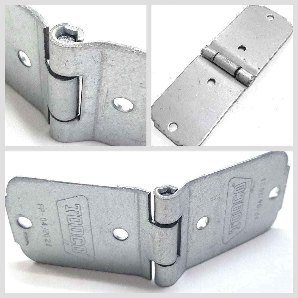 2X Todco 61196 Center Hinge Door Panel Repair BFC-TTP-HI-TOD61196-X2
