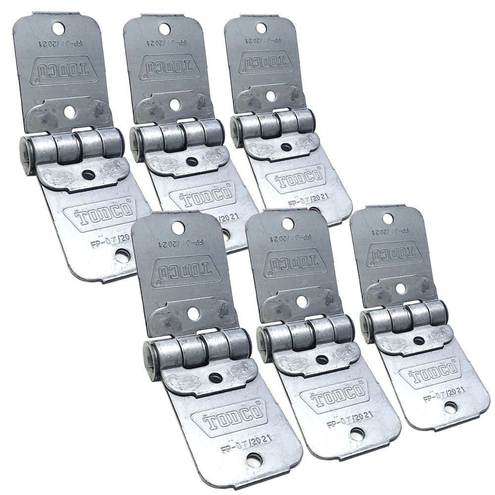 6X Todco 69035 End Hinge Door Panel Repair BFC-TTP-HI-TOD69035-X6
