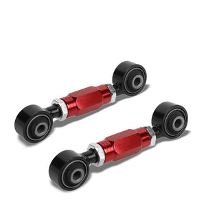 Red Adjustable Rear Lower Toe Camber Control Civic EG/EK/EJ/DC BFC-TOEKIT-RL-HOC88-T11-RD