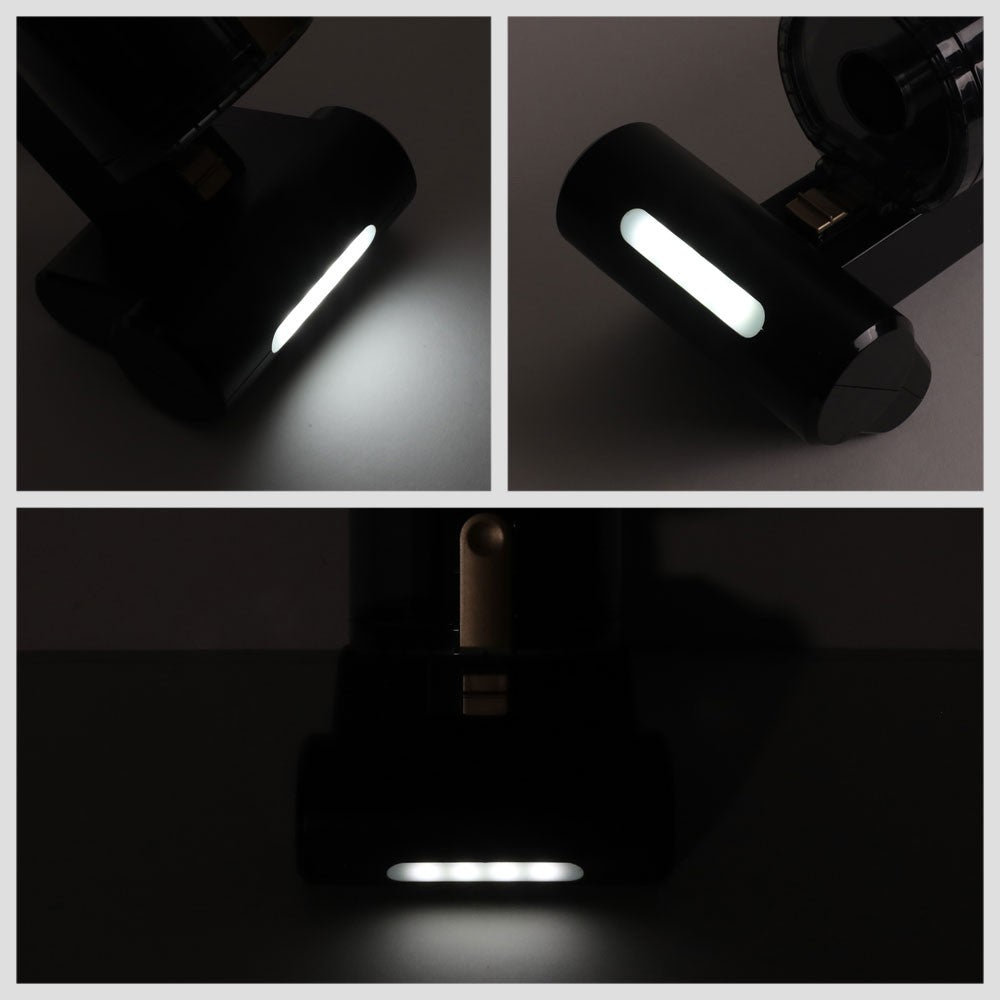 Black/Gold 7.4V High Power Cordless Portable Handheld Style Mini Vacuum Cleaner