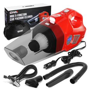 2In1 Corded Handheld Mini Vacuum Cleaner LED Light Air Compressor Pump TOOLS-00182