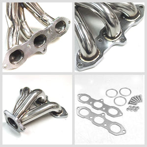 Manzo Stainless Steel Exhaust Header Manifold For 99-03 Acura CL/TL 3.2L V6-Performance-BuildFastCar