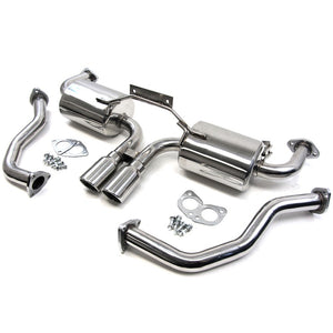 Manzo Stainless Steel Exhaust Catback System For 05-08 Porsche Boxster 987