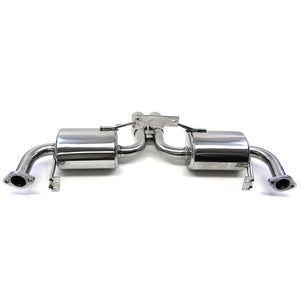 Manzo Stainless Steel Exhaust Catback System For 05-08 Porsche Boxster 987-Major Pipe-BuildFastCar