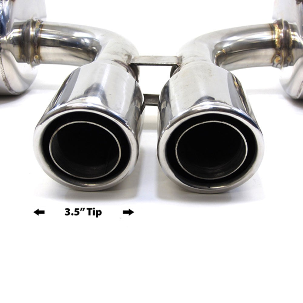 Manzo Stainless Steel Exhaust Catback System For 05-08 Porsche Boxster 987-Major Pipe-BuildFastCar