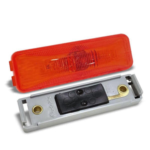Truck-Lite 19200R 19-Series Red Utility Marker Clearance Light+Mount Bracket-Trailer Light Parts-BuildFastCar-BFC-TTP-MCL-SMLC-19200Y