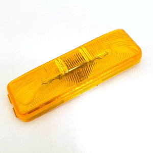Truck-Lite 19200Y 19 Series Male Pin PC Yellow Utility Marker Clearance Light-Trailer Light Parts-BuildFastCar-BFC-TTP-MCL-TRU-19200Y