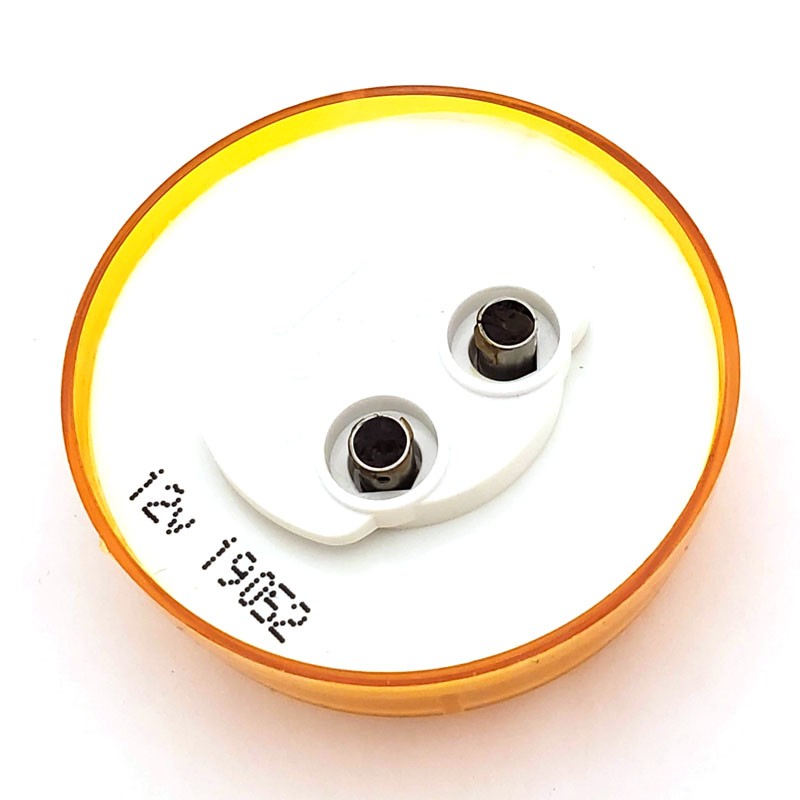10x Truck-Lite 30200Y 30 Series PL-10 Round Yellow Marker Clearance Light Lamp-Trailer Light Parts-BuildFastCar-BFC-TTP-MCL-TRU-30200Y-X10