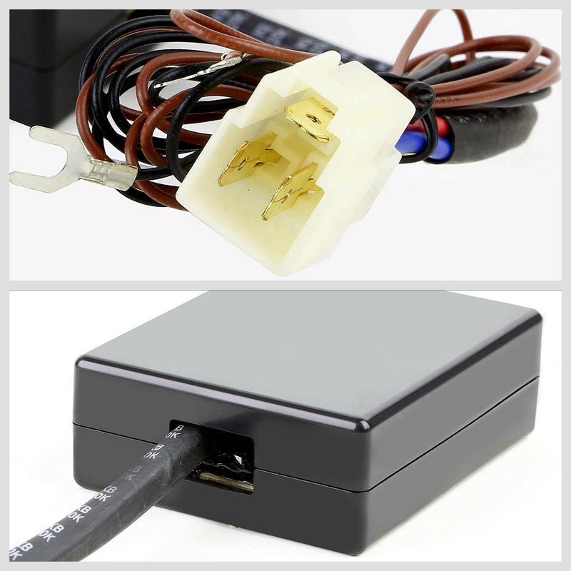 Black Universal Box Style LED Digital Display Programmable Idle Auto Turbo Timer-Superchargers & Turbochargers-BuildFastCar-BFC-TTM-BOX-SL