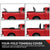Hard 4-Fold Truck Tonneau Cover T14 04-13 Silverado 1500 5.75' Bed TTC-4H-014