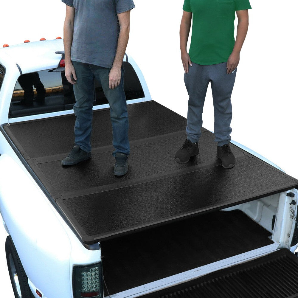Hard Tri-Fold Pickup Truck Bed Tonneau Cover 04-14 Ford F-150 8' Bed BFC-COVC-HD-010