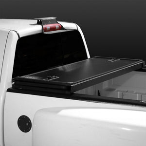 [Hard Tri 3-Fold] Pickup Truck Bed Tonneau Cover 07-21 Toyota Tundra 6.5' Bed