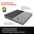 [Hard Tri 3-Fold] Pickup Truck Bed Tonneau Cover 07-21 Toyota Tundra 6.5' Bed