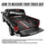 [Hard Tri 3-Fold] Pickup Truck Bed Tonneau Cover 07-21 Toyota Tundra 6.5' Bed