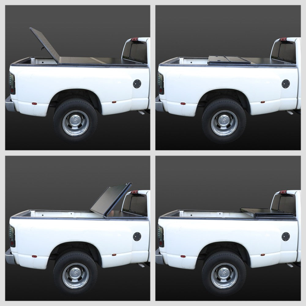 Hard Tri 3-Fold Truck Tonneau Cover 89-04 Pickup Tacoma GEN1 6' Bed BFC-COVC-HD-051