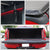 [Soft Tri 3-Fold] Black Truck Bed Tonneau Cover 16+ Tacoma N300 5' Bed w/Rail