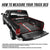 [Soft Vinyl Tri 3-Fold] Truck Bed Tonneau Cover 05-11 Dakota Raider 6.5' Bed