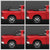 [Soft Vinyl Tri 3-Fold] Truck Bed Tonneau Cover 20+ Jeep Gladiator 5.5' Bed