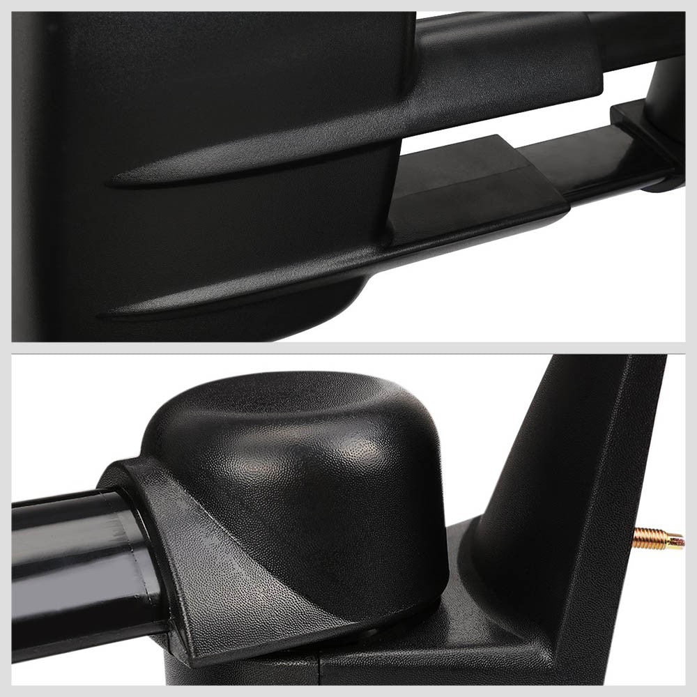 Left/Right Black Towing Side Mirror Powered Adjustment W/Heated for 03-07 Tahoe