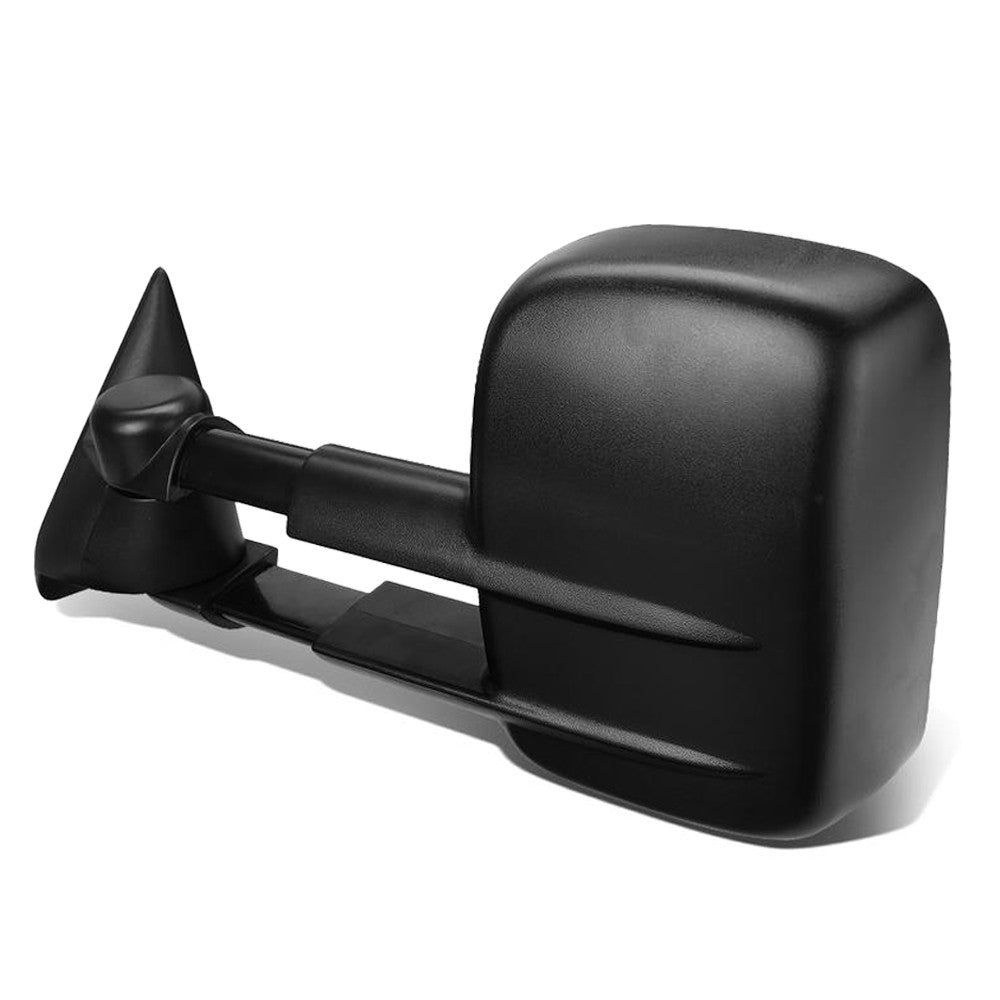 Left/Driver Black Towing Side Mirror Manual Adjustment 02-06 Escalade BFC-VMIR-001-T222-BK-L