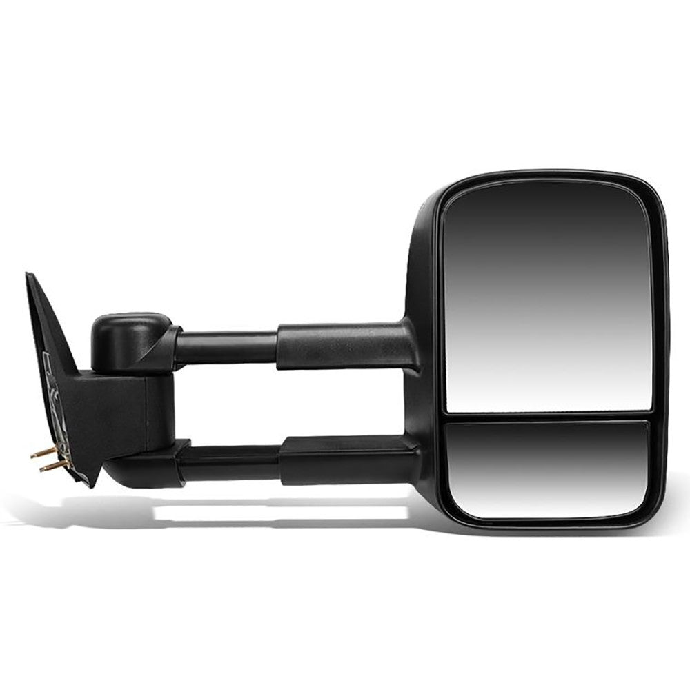 Right/Passenger Black Towing Side Mirror Manual Adjustment for 00-06 Tahoe