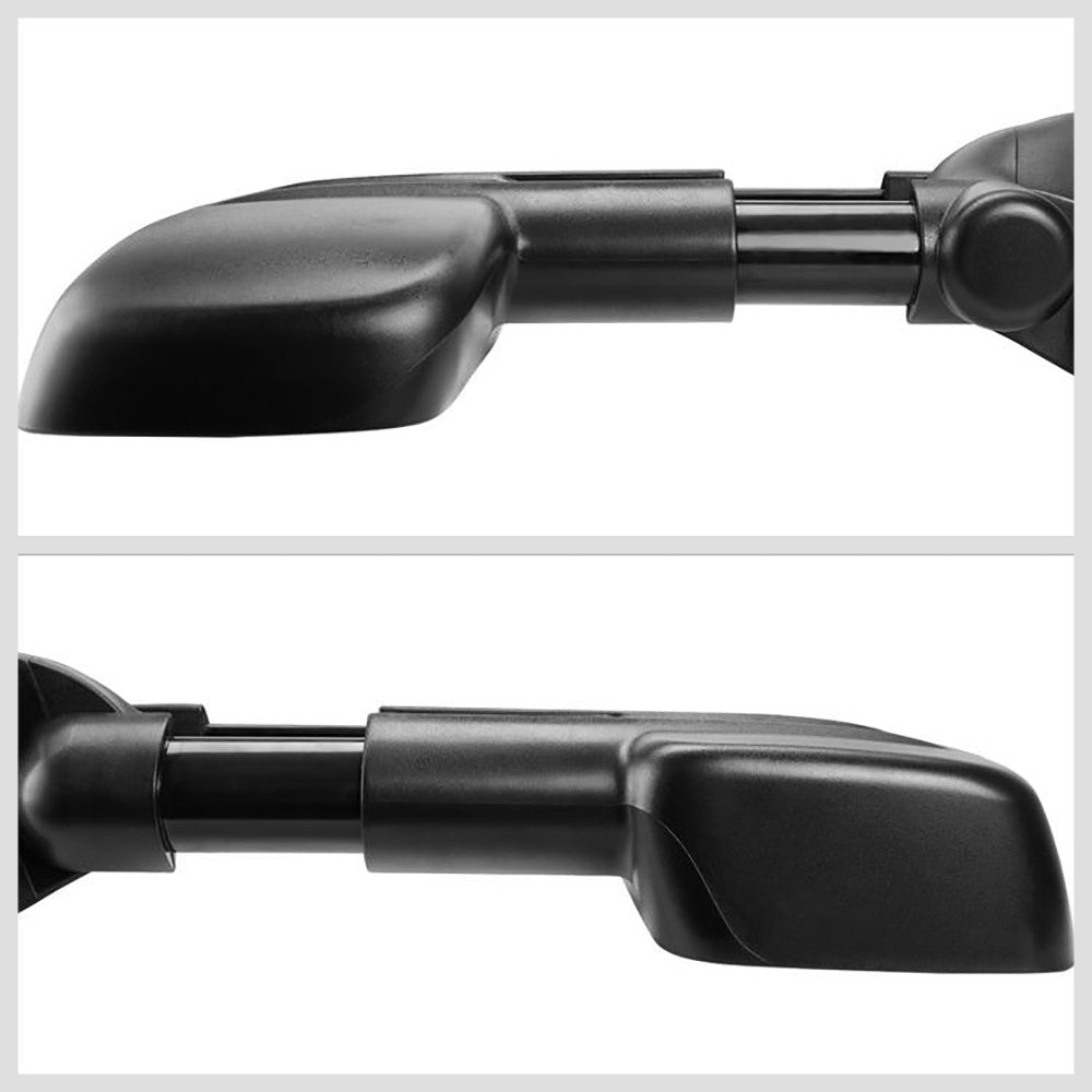 Right/Passenger Black Towing Side Mirror Manual Adjustment for 00-06 Tahoe