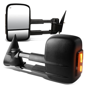 Left/Right Towing Side Mirror Powered Heated Turn Signal 02-06Escalade BFC-VMIR-001-T888-BK-SM