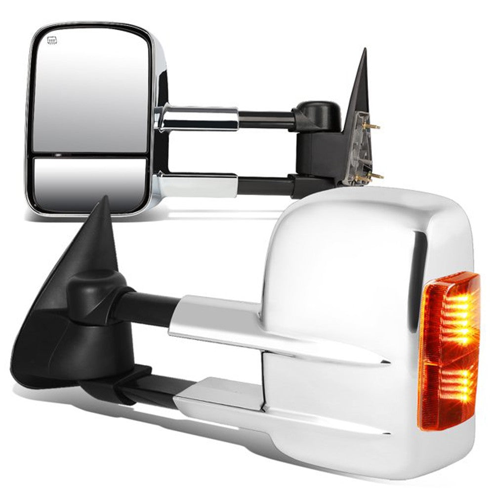 Left/Right Towing Side Mirror Powered Heated Turn Signal 00-06 Tahoe BFC-VMIR-001-T999-CH-AM