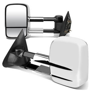Left/Right Chrome Towing Side Mirror Powered Adjustment 97-03 F-150 BFC-VMIR-002-T111-CH