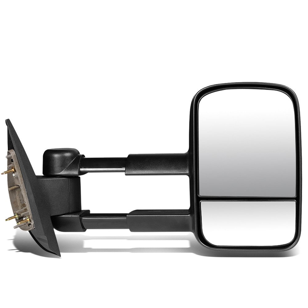 Left/Right Towing Side Mirror Manual Adjustment Heated 07-13 Escalade BFC-VMIR-003-T222-BK-R