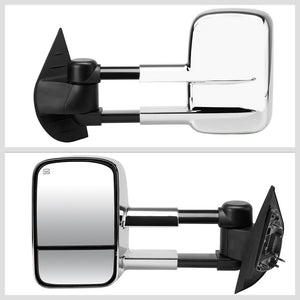Left/Right Black Towing Side Mirror Manual Adjustment for 07-13 Escalade
