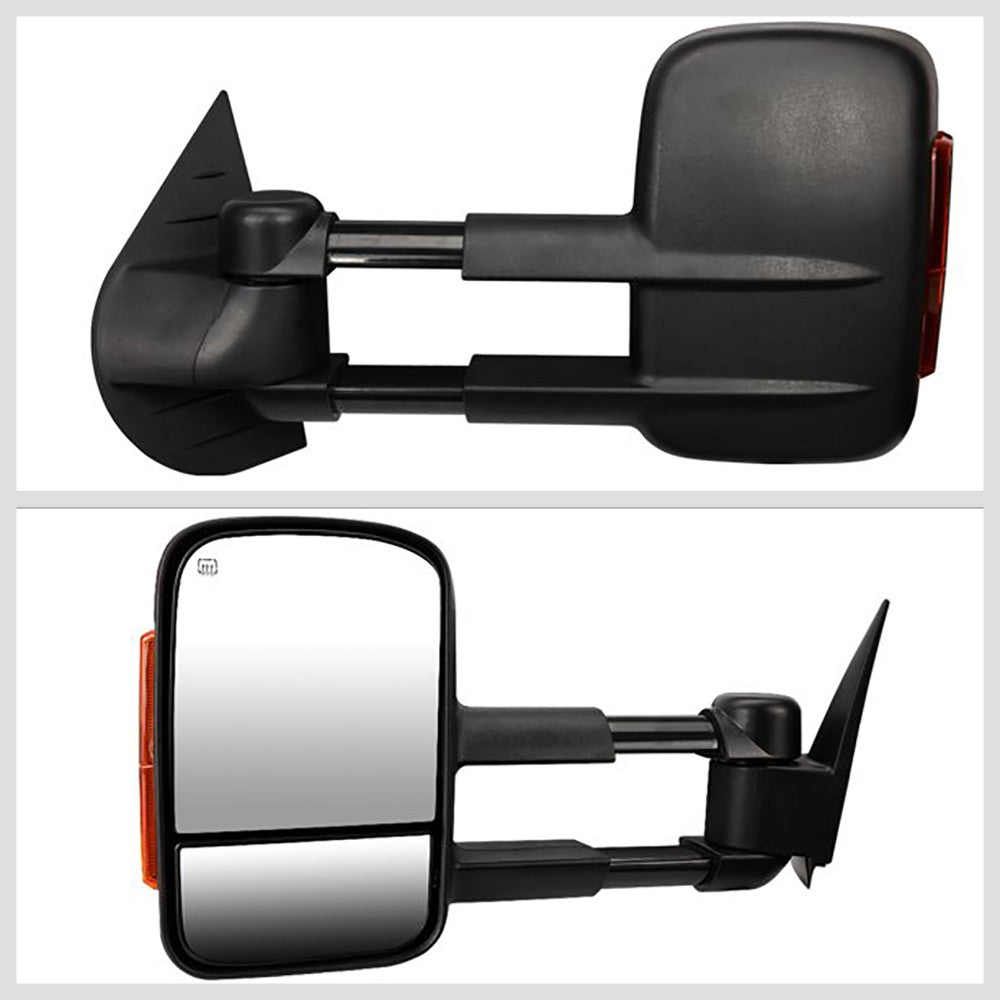 Left/Right Towing Side Mirror Powered W/ Heated LED Turn Signal for 07-13 Yukon