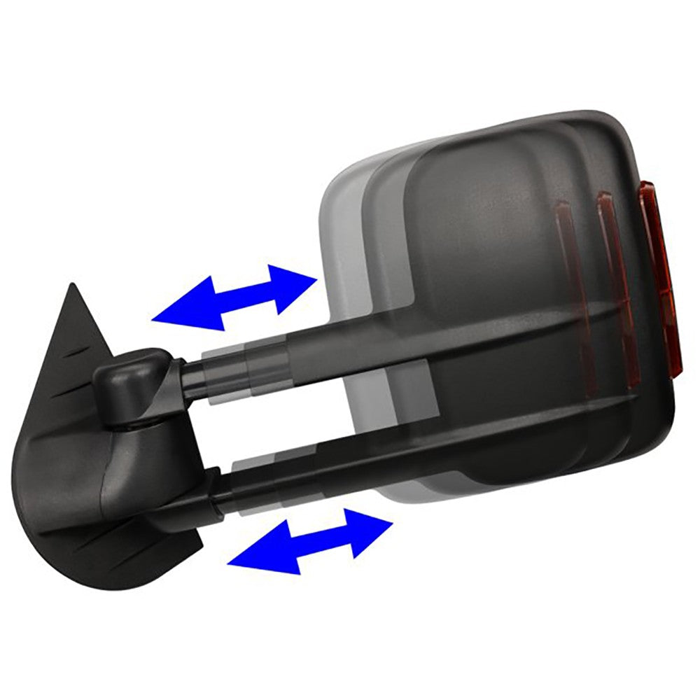 Left/Right Towing Side Mirror Powered W/ Heated LED Turn Signal for 07-13 Yukon