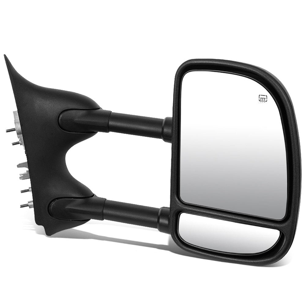 Right Black Towing Side Mirror Powered Adjustment Heated 99-07 F450 SD BFC-VMIR-004-T111-BK-R