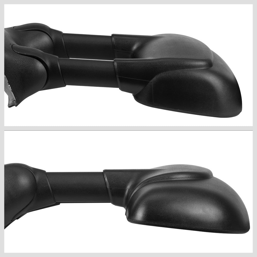 Left Black Towing Side Mirror Powered Adjustment W/Heated for 99-07 F-250 SD