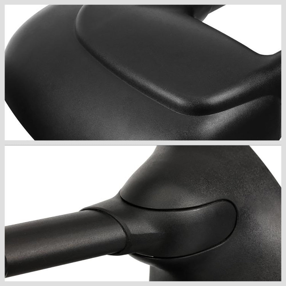 Left/Right Black Towing Side Mirror Manual Adjustment for 99-07 F-350 SD