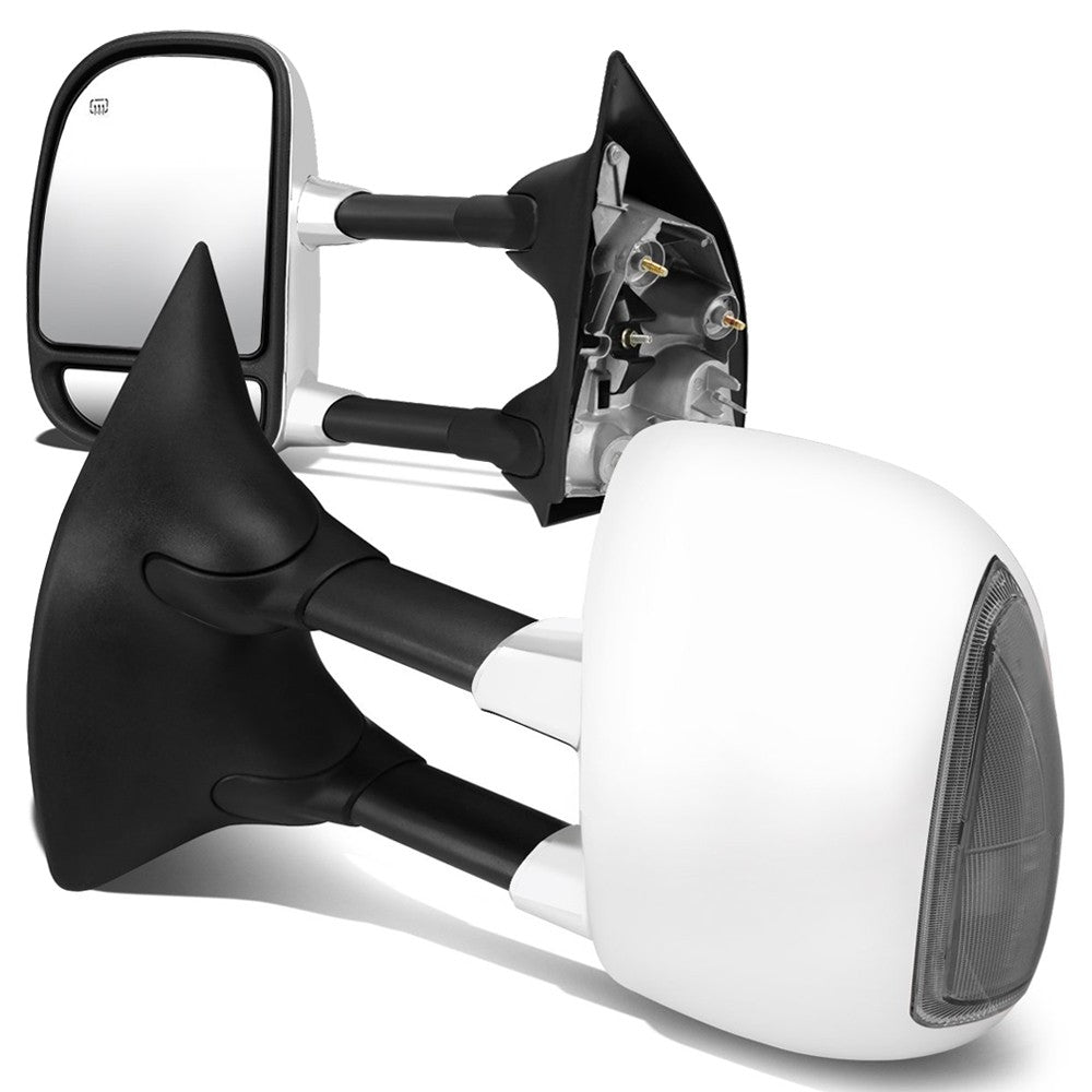 Left/Right Towing Side Mirror Powered Heated Turn Signal 99-07 F350SD BFC-VMIR-004-T999-CH-SM