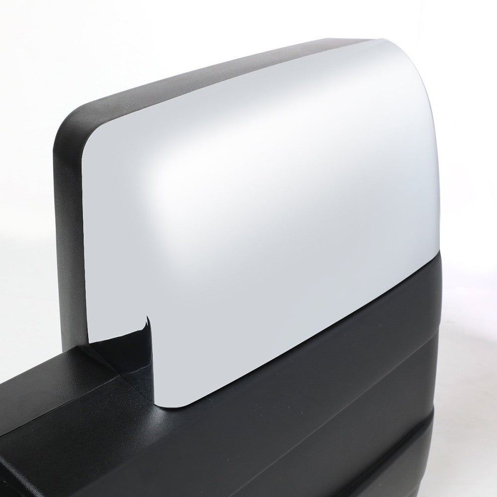 Left/Right Chrome Towing Side Mirror Powered Adjustment W/Heated for 04-14 F-150